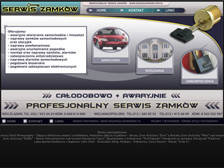Serwis Zamków Całodobowy Awaryjne otwieranie samochodów i mieszkań screen