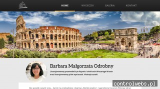 Barbara Odrobny - licencjonowany przewodnik po Rzymie