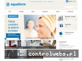 Screenshot strony www.aquaform.com.pl