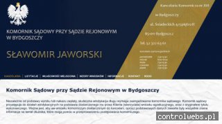 SŁAWOMIR JAWORSKI BYDGOSZCZ postępowania komornicze