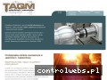 Screenshot strony www.taqm.pl