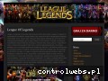 Screenshot strony league-of-legends.com.pl