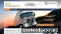 Screenshot strony transportdrogowysanok.pl