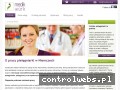 Screenshot strony www.medikwork.pl