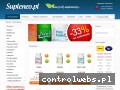 Screenshot strony supleneo.pl