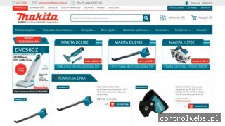 Makita, sklep. Elektronarzędzia, myjki, wiertarka