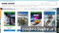 Screenshot strony gamesaver.pl