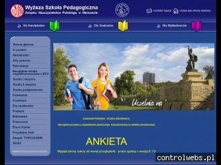 WSP Warszawa pedagogika wczesnoszkolna