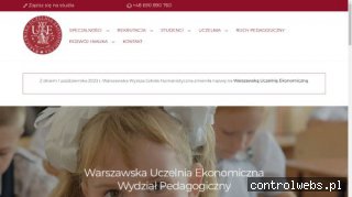 WSP Warszawa pedagogika wczesnoszkolna