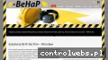 Screenshot strony www.e-behap.pl