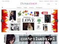 Screenshot strony www.dunkashop.com