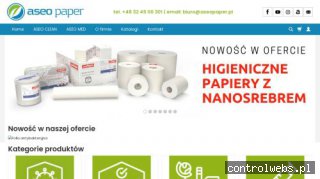 ASEO PAPER Spółka z o.o. czyściwo papierowe