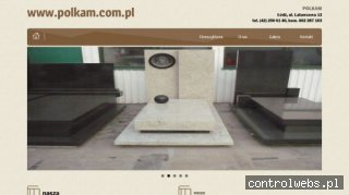 Kamieniarstwo, Nagrobki, Pomniki- Łódź