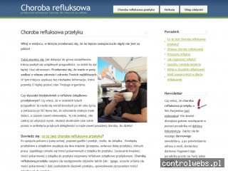 Choroba refluksowa dieta