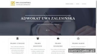 Adwokat Ewa Zalesińska: kancelaria