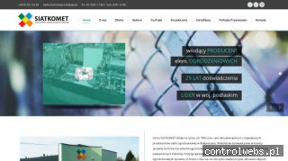 Siatkomet automatyka do bram białystok