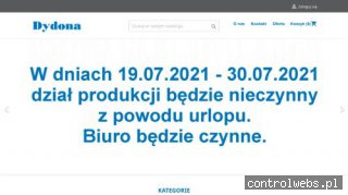 Dydona Sp. z o.o. Producent fartuchów wodochronnych Osowiec