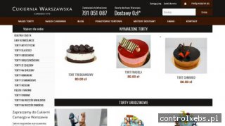 Camargo Cukiernia Braci Stykowskich Torty Dla Dorosłych