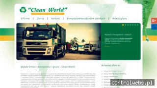 CLEAN WORLD FIRMA HANDLOWO-USŁUGOWA MAREK WOCH wołomin wywóz