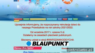 Złota Rybka - przedszkole Warszawa