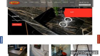 Kamico – blaty, parapety kuchenne, granitowe Kraków, granit