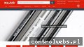 Screenshot strony sprezyny-gazowe.com
