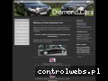 Screenshot strony diamondcars24.pl