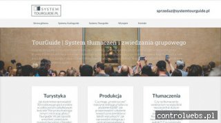 SystemTourGuide.pl Rozwiązania dla przewodników i tłumaczy