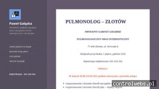 pulmonolog złotów