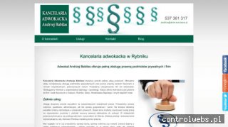 Adwokat Andrzej Babilas Rybnik zakładanie spółek