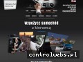 Screenshot strony www.wynajemzkierowca.pl