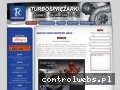 Screenshot strony www.turbosprezarki.biz