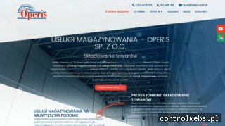 OPERIS SP. Z O.O. Hale składowe