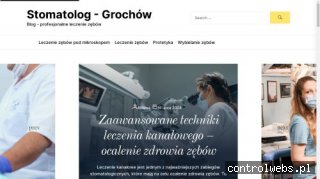 GABINET STOMATOLOGICZNY chirurgia stomatologiczna grochów
