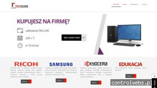 PROKSER wielofunkcyjne urządzenia biurowe