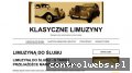 Screenshot strony limuzynanawynajem.pl