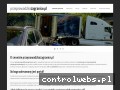 Screenshot strony www.przeprowadzkazagranice.pl