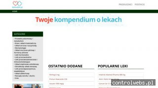 Wyszukiwarka leków, zamienników, ulotek, informacji LEKINDEX