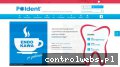 Screenshot strony www.poldent.pl