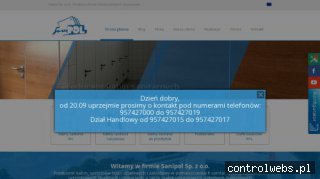 SANIPOL SPÓŁKA Z O.O. MIĘDZYRZECZ ścianki giszetowe