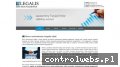 Screenshot strony biurolegalis.com