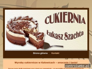 Szachta Łukasz Cukiernia Katowice torty mysłowice