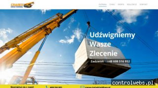 Cranes - usługi dzwigowe Legnica