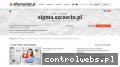 Screenshot strony sigma.szczecin.pl