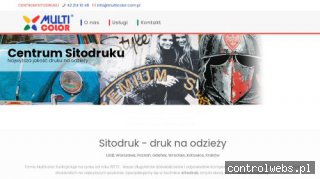 Sitodruk, sitodruk Łódź | Multicolor