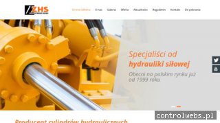 Zakład Hydrauliki Siłowej. cylindry hydrauliczne