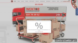 Transport i przeprowadzki - Wektor Szczecin