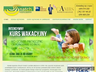 SNATCH Legnica obozy językowe w cambrige
