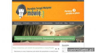 Mutyzm i mutyzm wybiórczy - poradnia