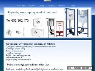 Naprawa urzadzen sanitarnych-hydraulik olsztyn 24h